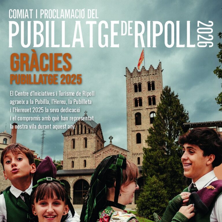 Agraïment al Pubillatge de Ripoll 2025